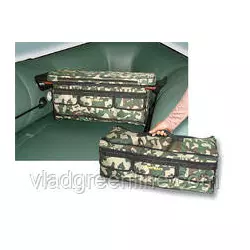 Подушка-накладка для сидения со съемной сумкой (65х21х5 см)
