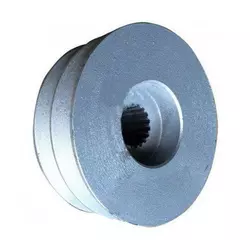 Шкив на ВОМ WEIMA610 (мелкий шлиц, диаметр 90 мм, 2 ручья типа В)