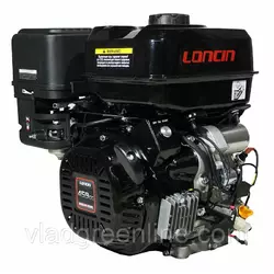 Двигатель бензиновый Loncin LC192FD (18 л.с., эл.стартер, шпонка 25 мм, евро 5)