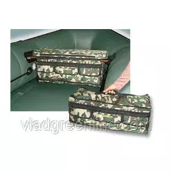 Подушка-накладка для сидения со съемной сумкой (75х21х5 см)