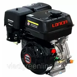 Двигатель бензиновый Loncin G270F (9 л.с., шпонка 25 мм, евро 5)