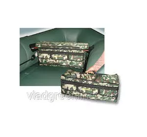Подушка-накладка для сидения со съемной сумкой (65х21х5 см)