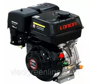 Двигатель бензиновый Loncin G270F (9 л.с., шпонка 25 мм, евро 5)